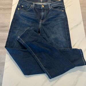 Women's Blue 7 for all Mankind size 28